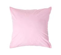 (Square - 40 x 40 cm, Pink) Egyptian Cotton Pillow Case 200 TC Equivalent 400 Thread Count