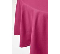 Homescapes Plum Cotton Round Tablecloth 178 Cm