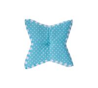 Homescapes Polka Dots Star Floor Cushion In Blue Blue One Size