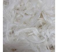 HOMESCAPES Premium Feather Toy Stuffing, White Duck Feathers Cushion Filling, Natural Pillow Stuffing for Crafts, Pillows and Soft Toys, Ethically Sourced & RDS Certified, (1kg)