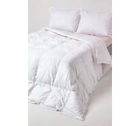 HOMESCAPES King Size Duvet 10.5 Tog, Luxury Ethical White Goose Down Quilt, Anti Allergy 100% Cotton Cover Down-Proof All Seasons Bed Duvets, Washable, RDS & OEKO-TEX Certified