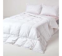 Homescapes Premium White Goose Down 10.5 Tog Super King Size Autumn Duvet