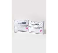 HOMESCAPES 3 in 1 All Seasons Super King Duvet 15 Tog (4.5 + 10.5), Luxury White Goose Feather & Down Quilt, Anti Allergy 100% Cotton Cover Down-Proof Winter Duvets, Washable RDS &OEKO-TEX Certified