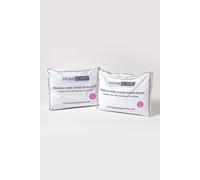 HOMESCAPES 3 in 1 All Seasons Double Duvet 15 Tog (4.5 + 10.5), Luxury White Goose Feather & Down Quilt, Anti Allergy 100% Cotton Cover Down-Proof Winter Duvets, Washable RDS &OEKO-TEX Certified