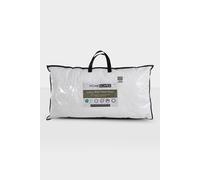 HOMESCAPES Premium Wool King Size Pillow with Quilted Case, 19 x 35"