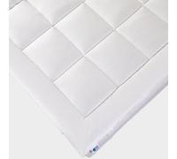 Homescapes Premium Wool Mattress Topper Deep Fitting Comfort, Double