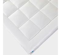 HOMESCAPES Premium Wool Mattress Topper - Deep Fitting Comfort - Single