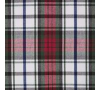 Homescapes Pure Cotton Macduff Tartan Check Fabric 150cm Wide