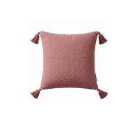 Homescapes Pure Handmade Cotton Muslin Cushion With Cover, (45 X 45 Cm)