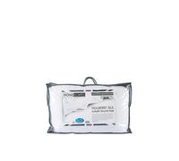 HOMESCAPES Pure Mulberry Silk Blend Pillow Pair Super Soft 100% Cotton Casing Anti Dust Mite & Anti Allergenic Wash at Home Luxury Pillow Pair