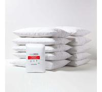 Quilted Pillow Protector 10 Pack - White