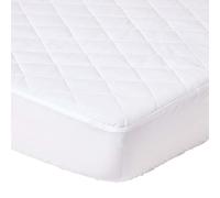HOMESCAPES Deep Quilted Small Double Waterproof Mattress Protector Oeko-Tex Hypoallergenic & Washable Mattress Topper with Fully Elasticated 30 cm Deep Thick Stretch Fabric Skirt