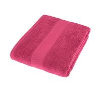 HOMESCAPES Raspberry Pink Turkish Cotton Jumbo Towel Super Soft Thick & Absorbent 500 GSM Towel Heavy Weight for everyday Luxury
