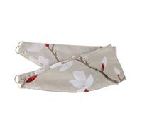 Homescapes Red Anita Floral Tie Back Pair