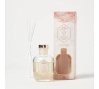 HOMESCAPES Rose Quartz Crystal Reed Diffuser - Rose & Eucalyptus Scent