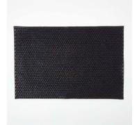 Rubber Scraper Door Mat, Black, 40 x 60 cm Homescapes Black 40cm x 60cm