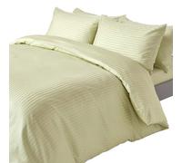 (Super-King, Sage Green) Duvet Cover with Pillowcase 330 Thread count