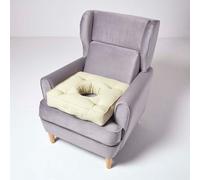 Homescapes Sage Green Pressure Relief Armchair Booster Cushion