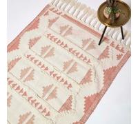 Satara Pink Kilim Wool Rug