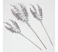 Homescapes Set Of 3 Artificial Green Handcrafted Eucalyptus Spray Stems, 71 Cm