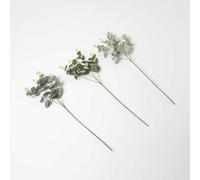 Artificial Eucalyptus Single Stem Set of 3, 68cm