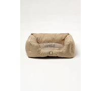 Homescapes Small Dog Bed Woven Favourite Pet Bed In Beige Beige