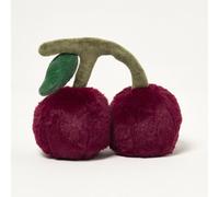 HOMESCAPES Fabric Door Stop Soft Cherry, Cute Weighted Fabric Door Stopper for Home Decor, 1kg
