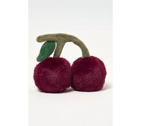 HOMESCAPES Fabric Door Stop Soft Cherry, Cute Weighted Fabric Door Stopper for Home Decor, 1kg