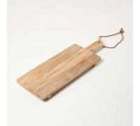 Homescapes Solid Mango Wood Serving Board, 70 X 25 Cm