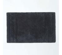 Homescapes Spa Supreme Luxury Black Bath Mat