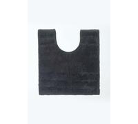 Homescapes Spa Supreme Luxury Pedestal Mat In Black Black One Size