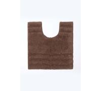 Homescapes Spa Supreme Luxury Pedestal Mat In Brown Brown One Size