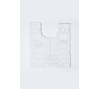 (White, Pedestal Mat) Spa Supreme Luxury Bath Mat