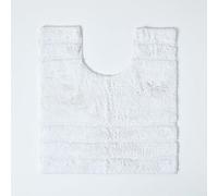 Spa Supreme Luxury Pedestal Mat Homescapes White One Size