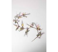 Homescapes Spring Easter Egg And Eucalyptus Garland In Purple Purple One Size
