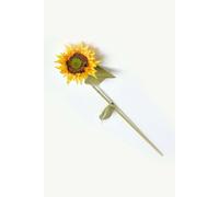 Homescapes Sunflower Single Stem 80 Cm In Yellow Yellow One Size