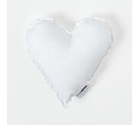 Homescapes Super Microfibre Heart Shaped Cushion Pad Insert, 30 cm (12")