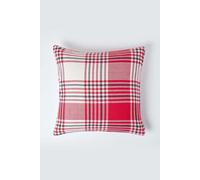 Homescapes Tartan Pattern Cushion Cover in Red | Size: 45 cm x 45 cm Homescapes Red 45 cm x 45 cm