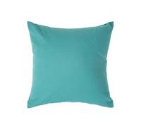 (Square - 40 x 40 cm, Teal) Egyptian Cotton Pillow Case 200 TC Equivalent 400 Thread Count