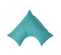 Homescapes Egyptian Cotton V Shaped Pillowcase 200 Tc In Teal Teal