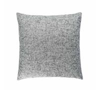 Homescapes Textured Boucle Cushion Cover in Dark Grey | Size: 45 cm x 45 cm Homescapes Dark Grey 45 cm x 45 cm