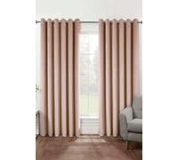 (Pink, 117 x 183 cm (46" x 72")) Thermal 100% Blackout Velvet Curtains