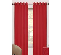 Homescapes Thermal Blackout Eyelet Curtain Pair In Wine Wine 228cm width x 183cm drop