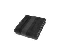 Turkish Cotton Jumbo Towel Homescapes Black One Size