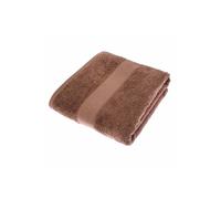 Turkish Cotton Jumbo Towel Homescapes Chocolate One Size