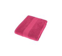 HOMESCAPES Raspberry Pink Turkish Cotton Jumbo Towel Super Soft Thick & Absorbent 500 GSM Towel Heavy Weight for everyday Luxury