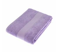 HOMESCAPES Lilac Turkish Cotton Bath Sheet Super Soft Thick & Absorbent 500 GSM Towel Heavy Weight for everyday Luxury