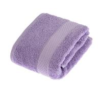 HOMESCAPES Lilac Turkish Cotton Hand Towel Super Soft Thick & Absorbent 500 GSM Towel Heavy Weight for everyday Luxury