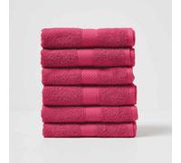 Homescapes Turkish Cotton Raspberry Hand Towel