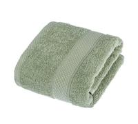 HOMESCAPES Sage Green Turkish Cotton Hand Towel Super Soft Thick & Absorbent 500 GSM Towel Heavy Weight for everyday Luxury